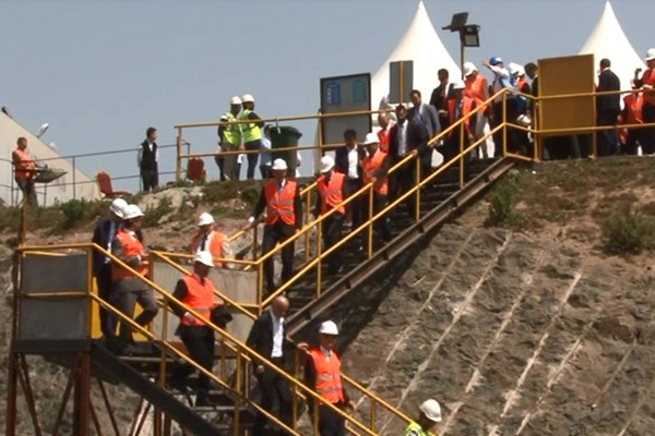 65 büyükelçiyle 3. köprüde inceleme