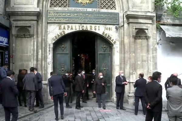 Tarihi Kapalıçarşı dualarla açıldı