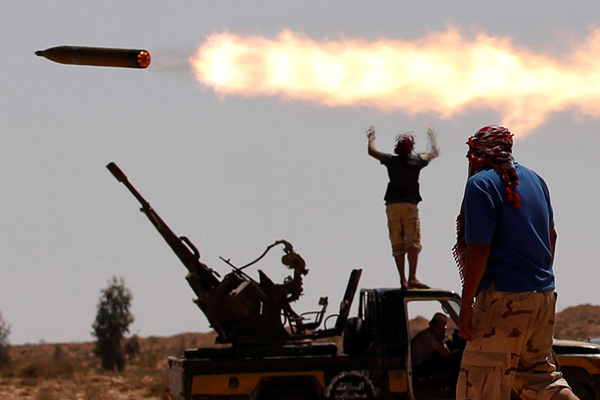 Libya ordusu bir bölgede daha kontrolü sağladı