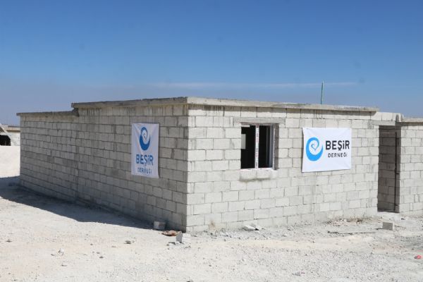 Beşir Derneği İdlib'de 7.500 kişilik yaşam alanının inşasını tamamlıyor