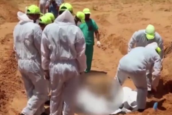 Libya’nın Terhune kentinde toplu mezar bulundu