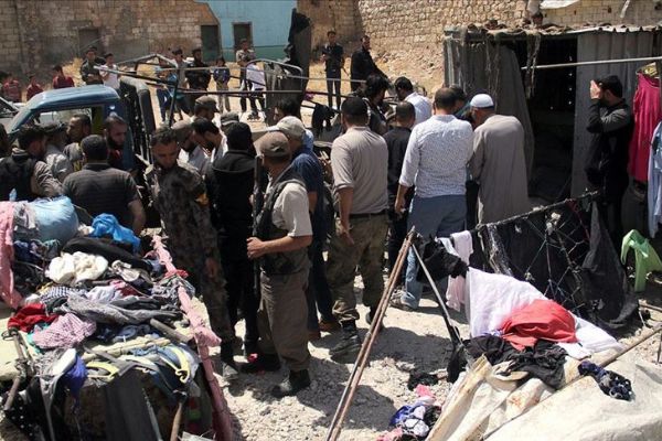 YPG/PKK Bab’da pazar yerini hedef aldı