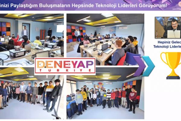 TÜBİTAK Başkanı, 'Deneyap' öğrencileriyle buluştu