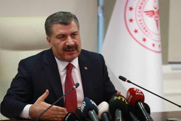 Bakan Koca'dan, çocuklara teşekkür mesajı