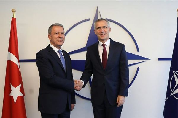 Milli Savunma Bakanı Akar, NATO Genel Sekreteri Stoltenberg ile görüştü