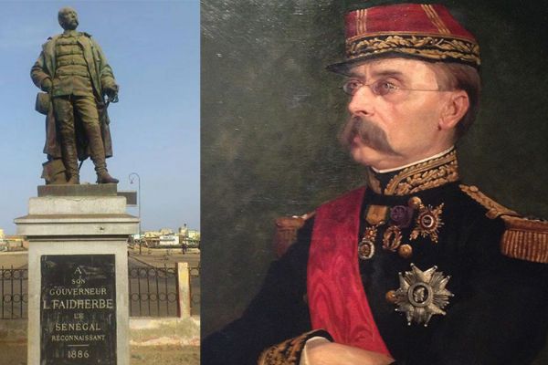 Senegal'de istenmeyen heykel