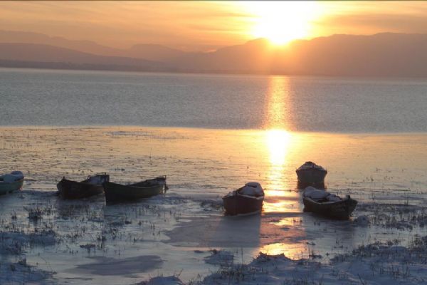 Beyşehir Gölü'nde av yasağı sona eriyor
