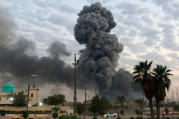 Bağdat Havalimanı yakınına füze saldırısı