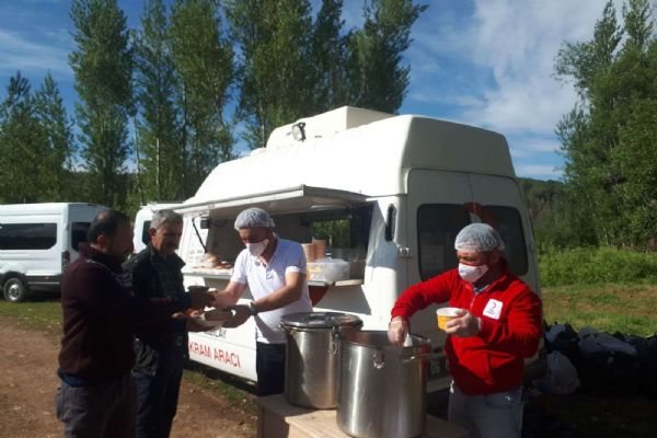 Kızılay deprem bölgesinde