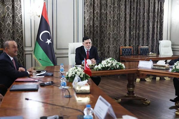 Türk heyeti Libya'da