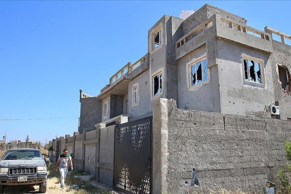 Libya halkından, evlerini mayın ve patlayıcılardan temizleyen TSK'ya teşekkür