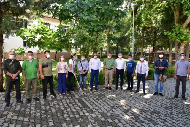 Vali Deniz Manisa basını ile vedalaştı