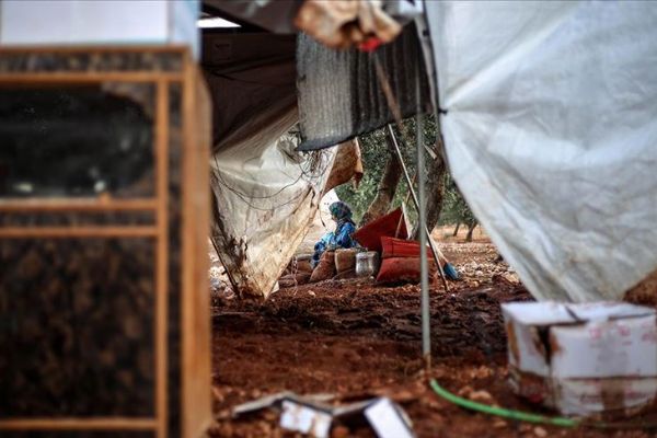 İdlib'de sağanak can kayıplarına neden oldu