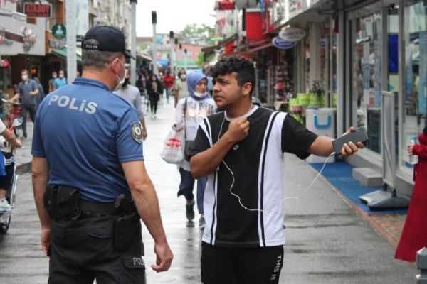 Sakarya'da 2 günde 26 kişiye maske cezası