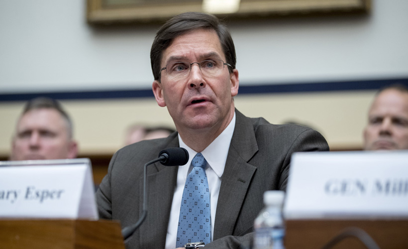 Esper'den 'NATO müttefiklerine' çağrı: Savunma harcamalarınızı artırın