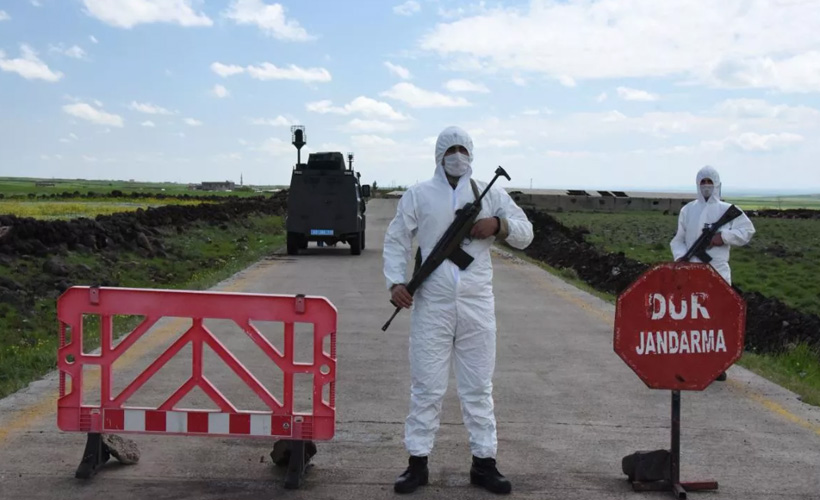 Şanlıurfa'da 31 ev karantinaya alındı