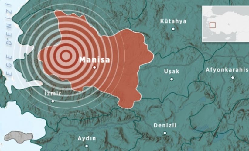Manisa'da deprem!