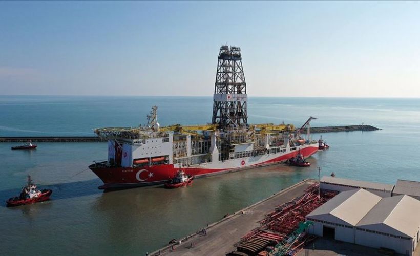 Fatih Sondaj Gemisi, sondaj faaliyetlerine başlamak üzere Trabzon Limanı'ndan ayrıldı