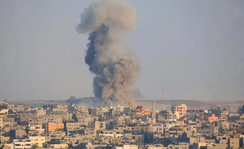 İsrail'den Gazze'ye hava saldırısı