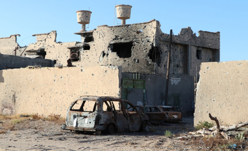 Hafter milisleri, Trablus'tan çekilirken geride büyük yıkım bıraktı