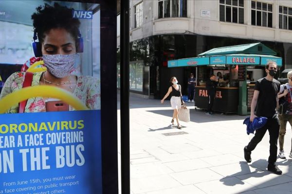 İngiltere'de Kovid-19'dan ölenlerin sayısı 43 bin 730'a çıktı