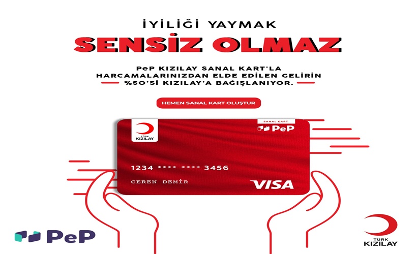 Kızılay’ın iyiliği büyütme çalışmaları online alışverişlere taşındı
