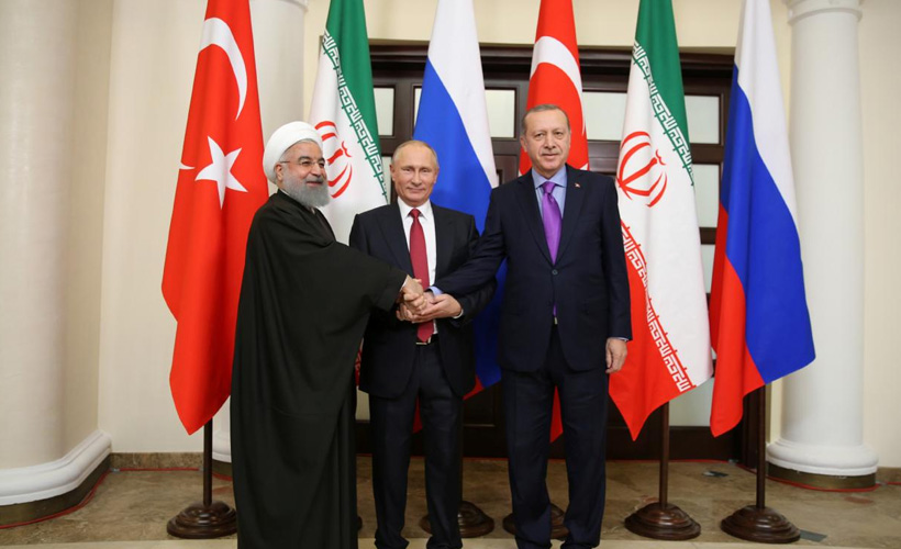 Türkiye-Rusya-İran üçlü zirvesi başladı