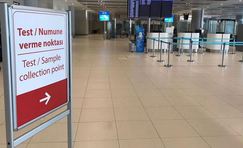 İstanbul Havalimanı'nda Kovid-19 Test Merkezi kuruldu