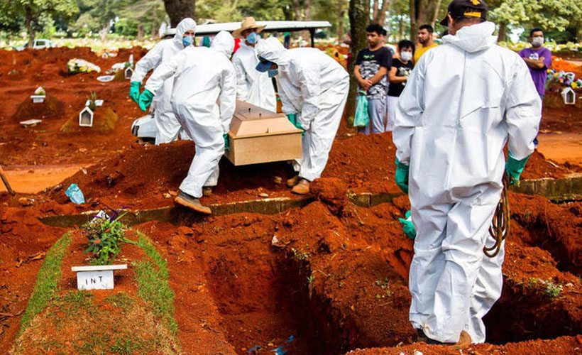 Brezilya, koronavirüse teslim: Son 24 saatte 1290 kişi öldü