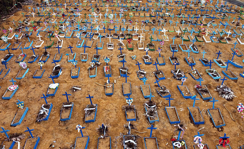 Brezilya, koronavirüse teslim