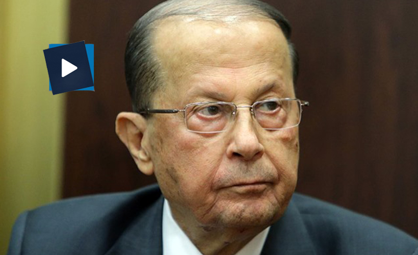 Lübnanlı öfkeli bir kadın, Cumhurbaşkanı Aoun’un uykudan uyanmasını istedi