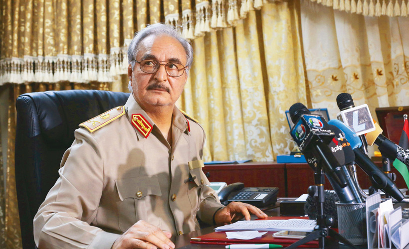 İngiliz basını: Hafter, Fransa için artık yük