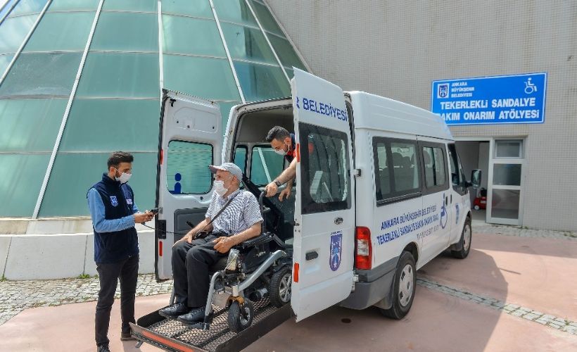 Engelli vatandaşları yolda bırakmayan hizmet
