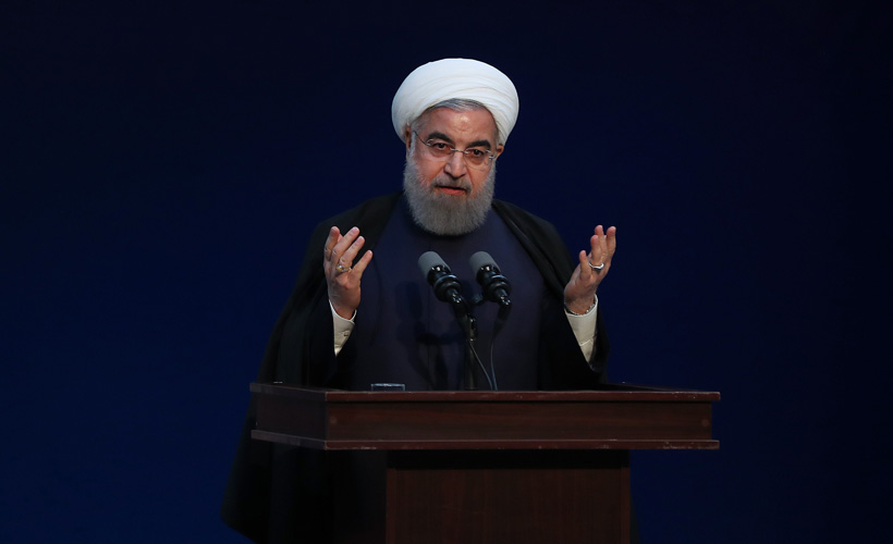 Ruhani'den ABD ve İsrail'e: İran halkı ile rejimi arasında tefrika çıkarmak istiyorlar