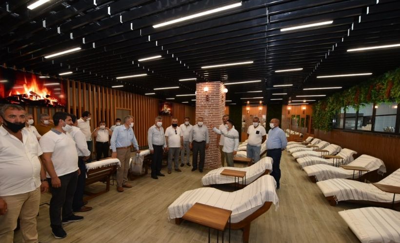 Millet Çarşısı'nda spa ve hamam kompleksi açıldı
