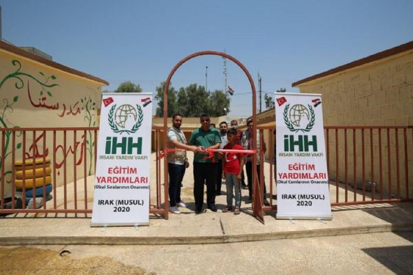 Musul'daki okullar onarılıyor