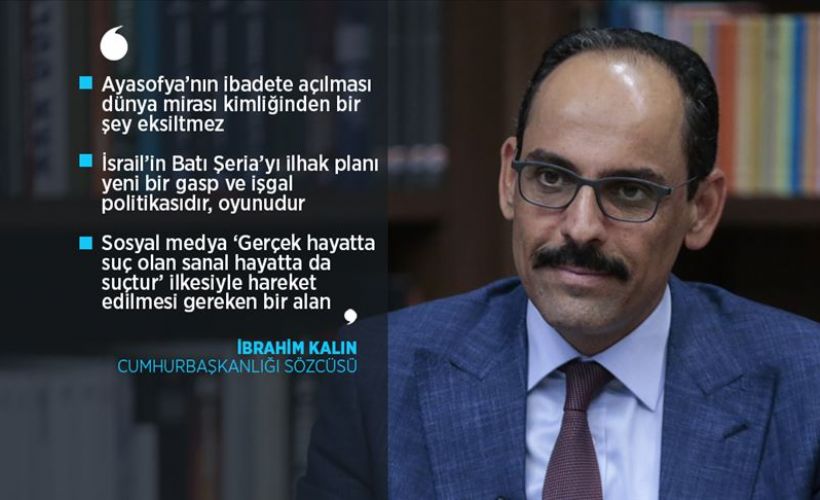 Cumhurbaşkanlığı Sözcüsü Kalın, Sosyal medyanın kapatılması diye bir plan yok