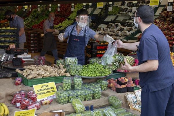 Market ve süpermarketlerde Kovid-19'a karşı alınması gereken önlemler güncellendi