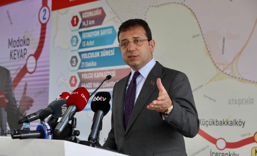 İmamoğlu: Gecikmeler olmasa 2,8 milyon kişi bu hatları kullanacaktı