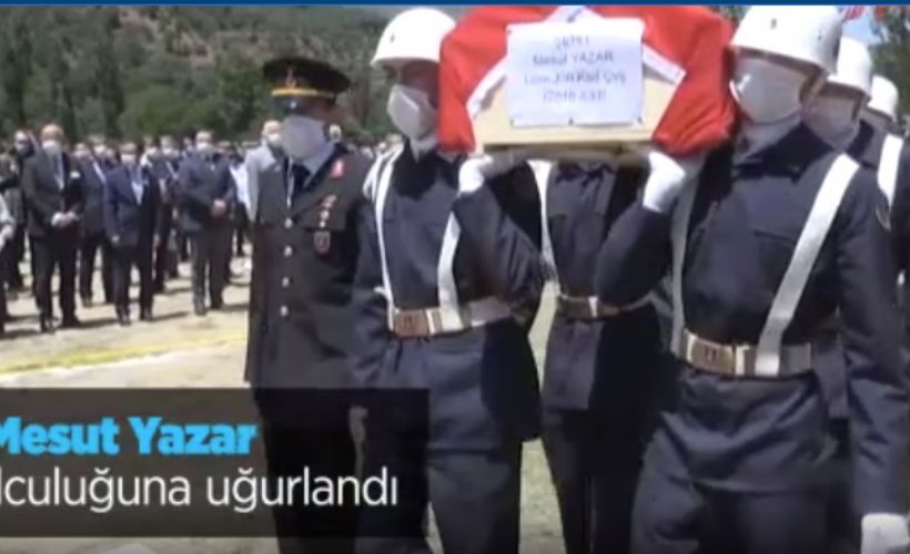 Şehit Mesut Yazar son yolculuğuna uğurlandı