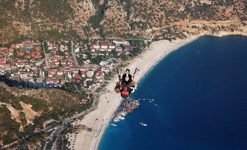 Gökyüzünde 'Türk kahvesi ve lokum' keyfi