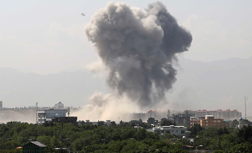 Afganistan'da istihbarat binasına saldırı