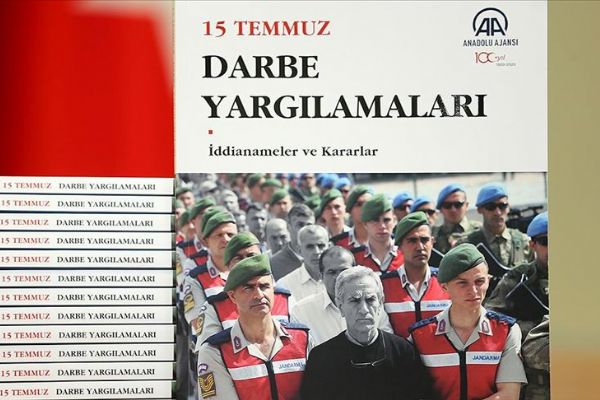 AA'dan '15 Temmuz Darbe Yargılamaları' kitabı