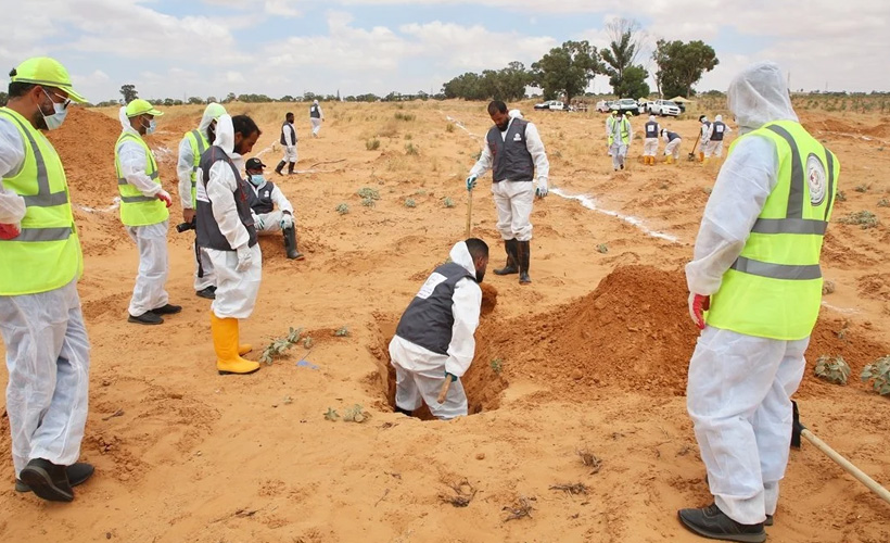 Libya'da korkutucu rakam: Toplu mezarlardan 225 ceset çıkarıldı