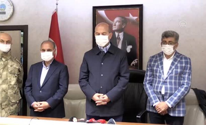 İçişleri Bakanı Soylu, Van'da bir keşif uçağının kırıma uğradığını bildirdi