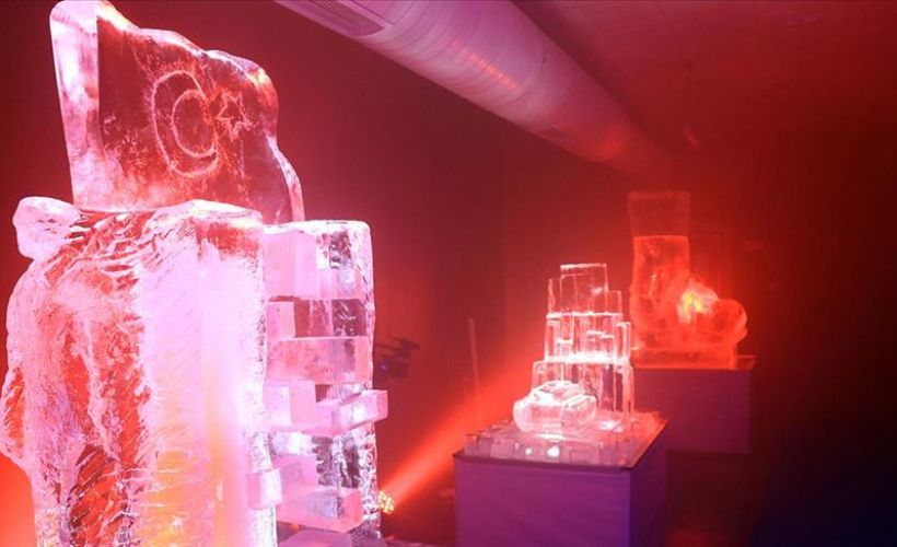 Türkiye'nin tek buz müzesi açıldı