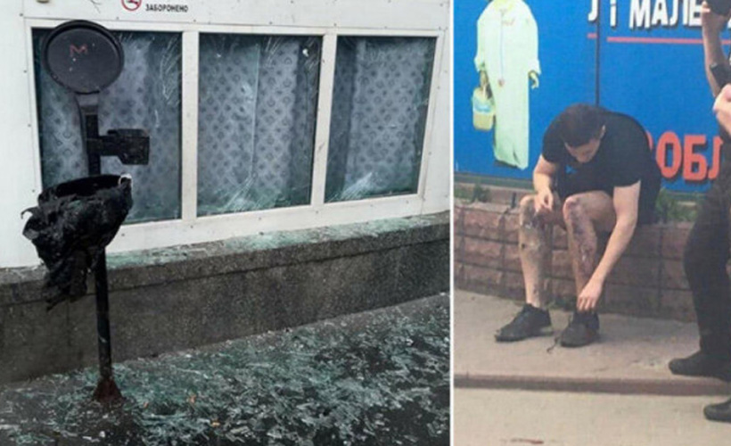 Ukrayna'da metroda patlama