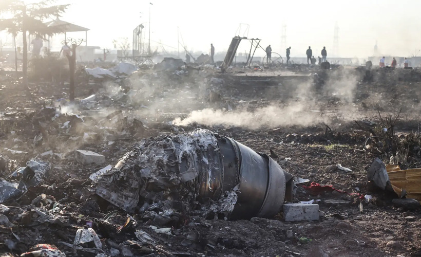 İran'da düşürülen Ukrayna uçağının karakutusu Fransa'ya gönderildi