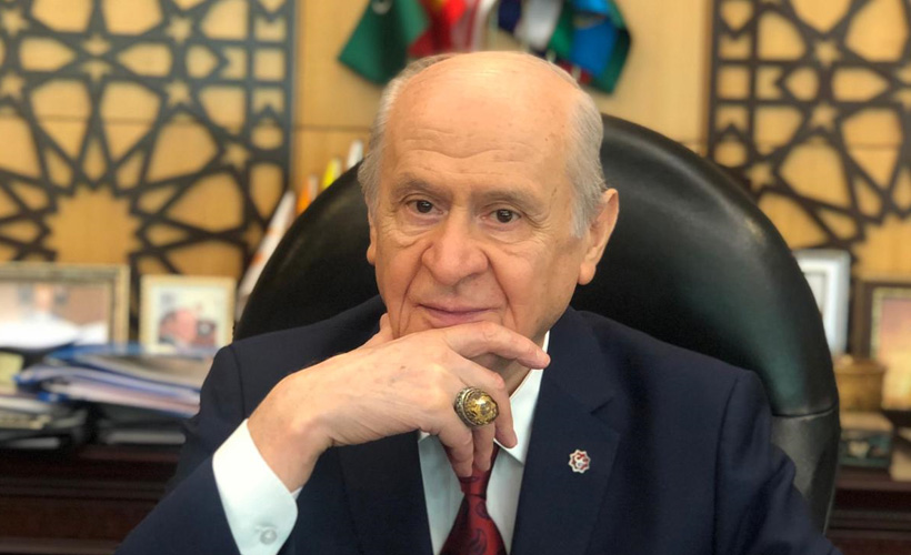 Bahçeli'ye ''Ayasofya'' yüzüğü