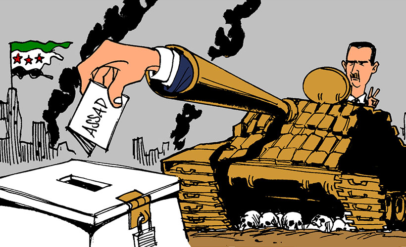 Suriye’de muhalefetsiz seçim!